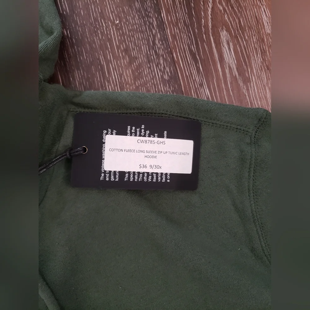 Chaser green hoodie size S - Picture 3 of 6